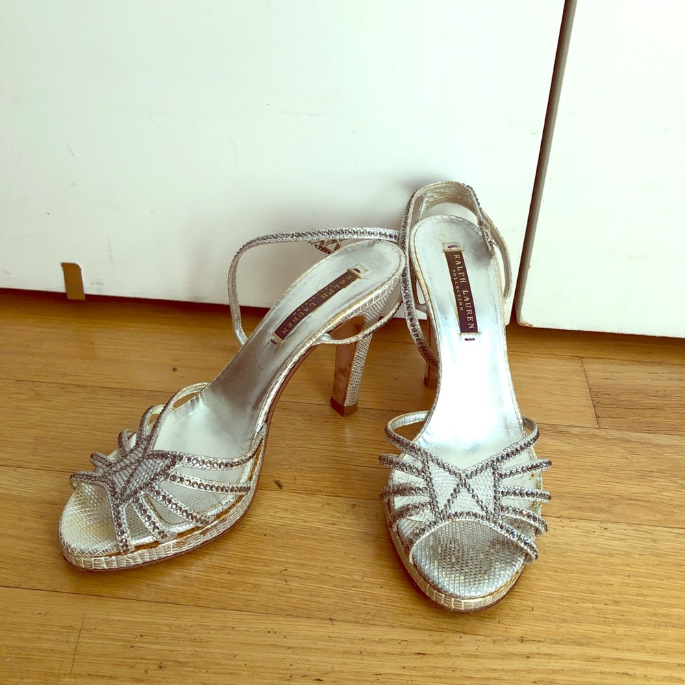 Ralph Lauren rhinestone sandals size 7
